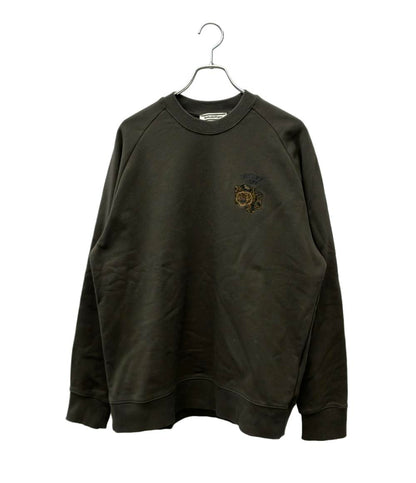 ONITSUKA TIGER スウェットシャツ 虎刺繍 SWEAT TOP 2183B537 メンズ SIZE M オニツカタイガー