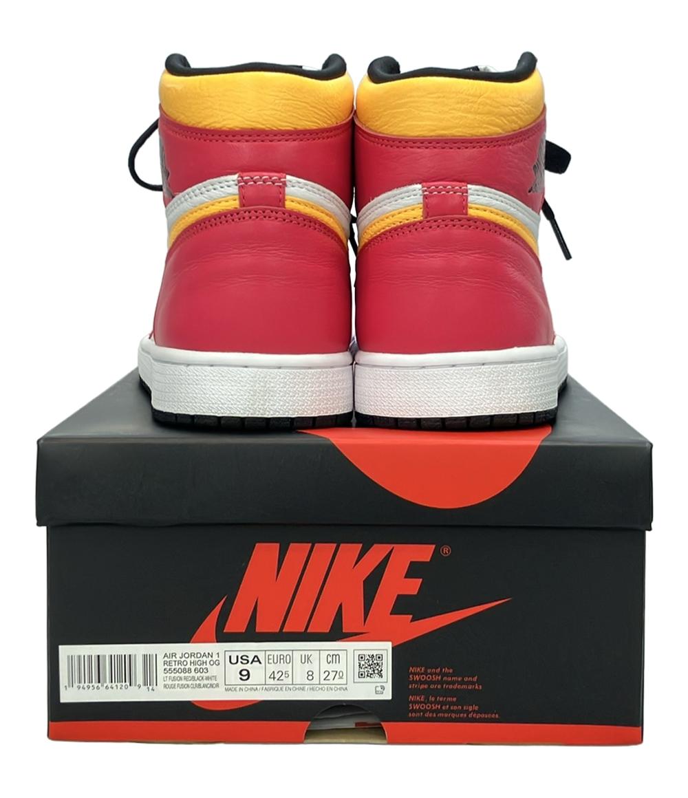 美品 Air Jordan NIKE ハイカットスニーカー エアジョーダン1 ハイ OG