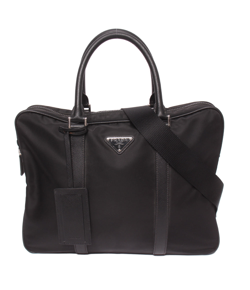 PRADA 2WAY ビジネスバッグ ブリーフケース ショルダーバッグ 斜め掛け 2VE871 メンズ プラダ