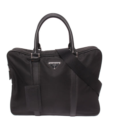 PRADA 2WAY ビジネスバッグ ブリーフケース ショルダーバッグ 斜め掛け 2VE871 メンズ プラダ