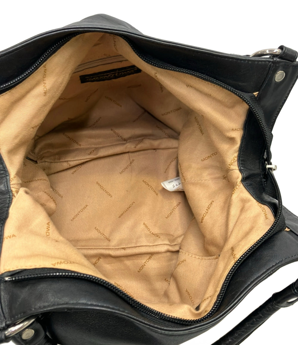 専用モントワ　montowa 2way ハンドバッグ　ショルダーバッグ 美品 MONTOWA 2way ショルダーバッグ 肩掛け 斜め掛け レディース