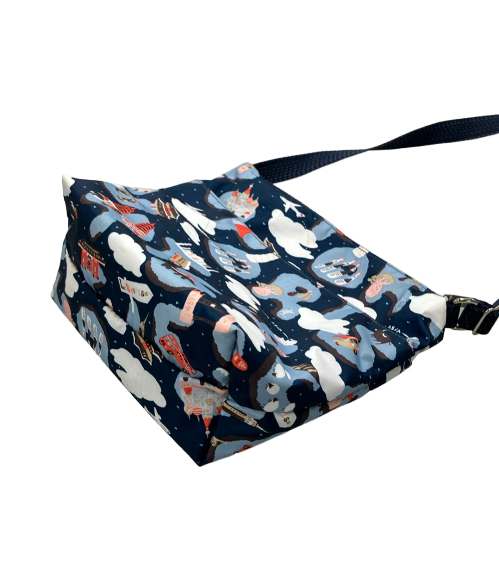 美品 LeSportsac ショルダーバッグ 斜め掛け レディース レスポートサック