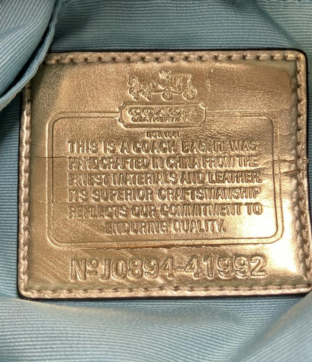 COACH ショルダーバッグ 斜め掛け オプアート 41992 レディース コーチ