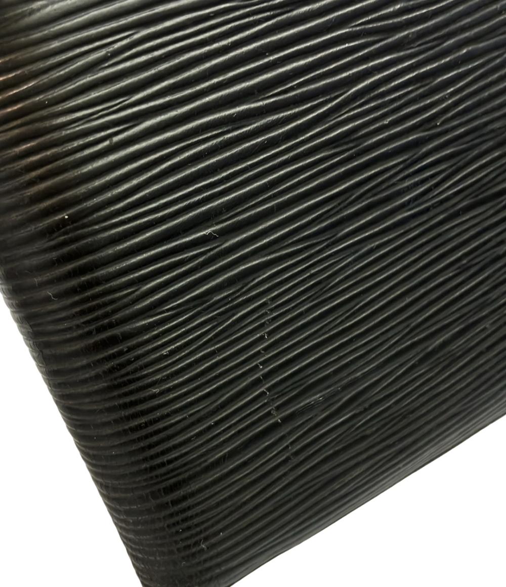 LOUIS VUITTON 二つ折り財布 エピ ポルト ビエ カルトクレディ モネ