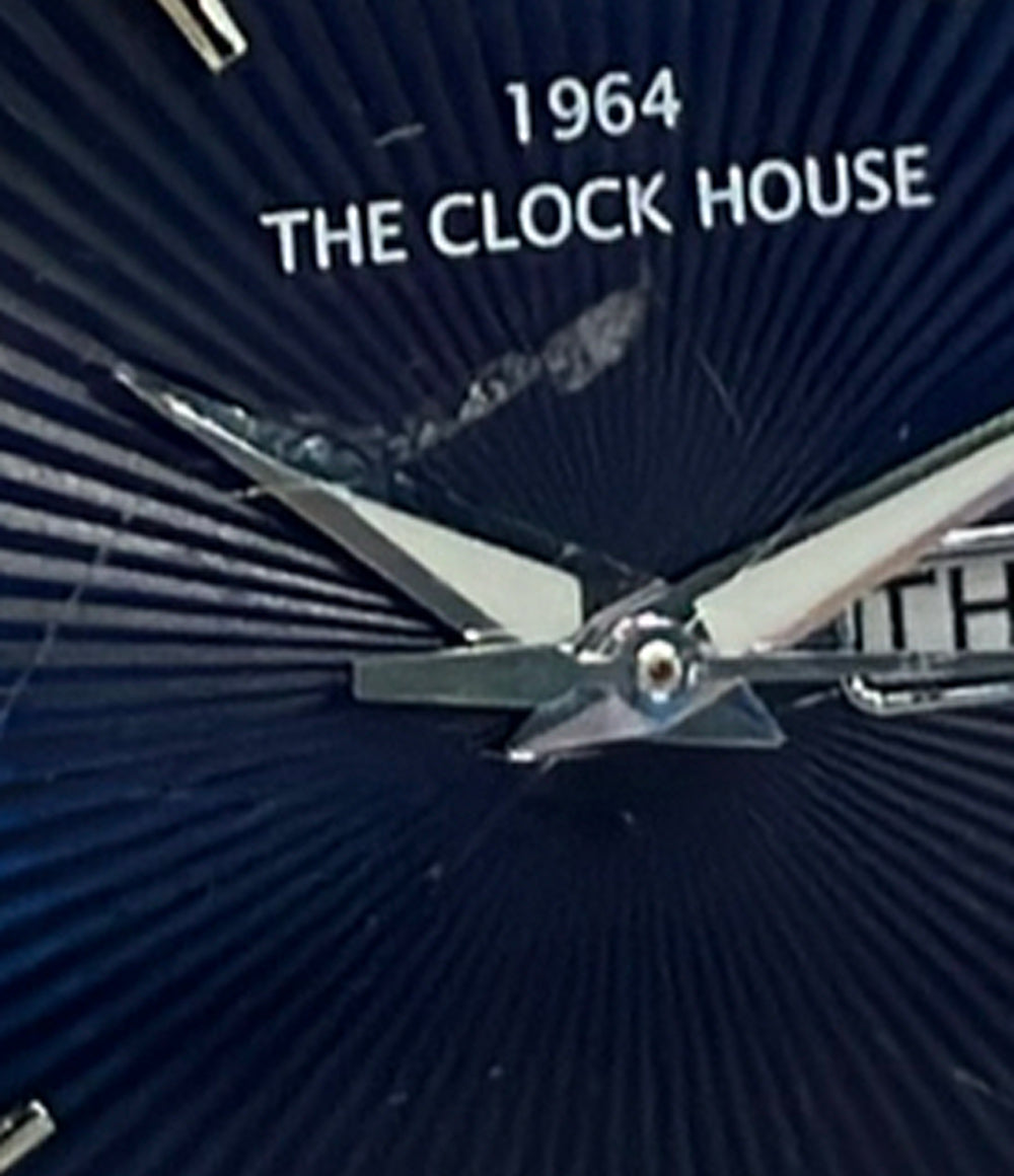 THE CLOCK HOUSE 腕時計 ソーラー ネイビー メンズ ザ･クロックハウス