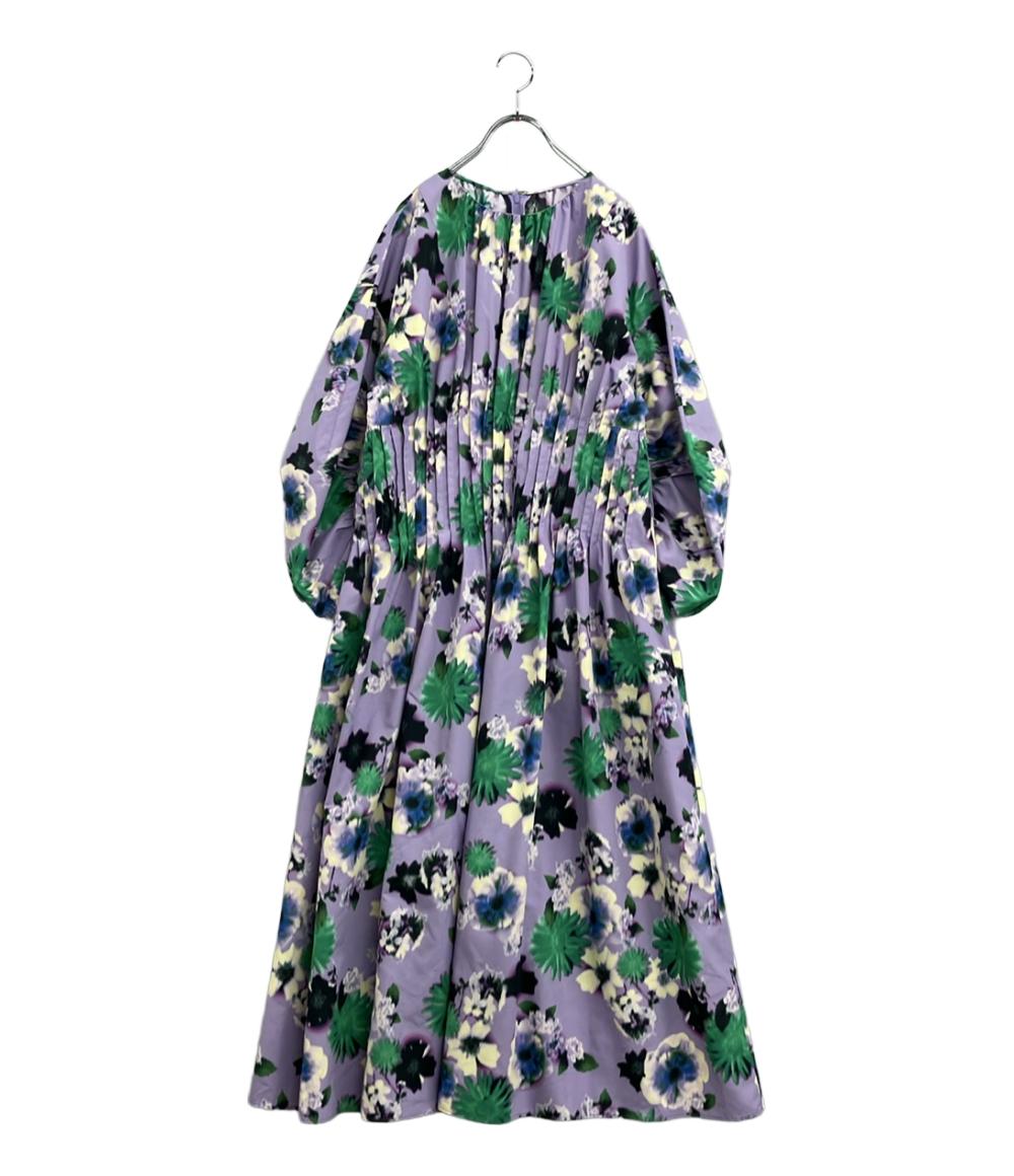 ミュベール 長袖ワンピース 花柄 MA234FA002 レディース SIZE 38 (M) MUVEIL