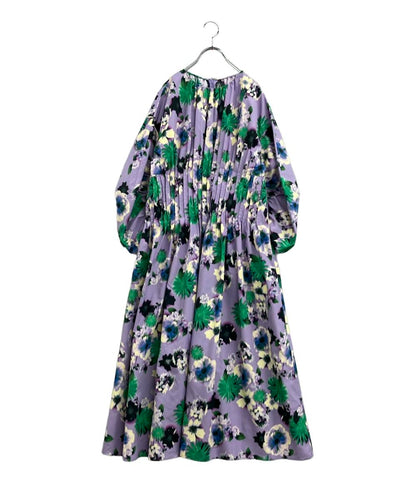 ミュベール 長袖ワンピース 花柄 MA234FA002 レディース SIZE 38 (M) MUVEIL