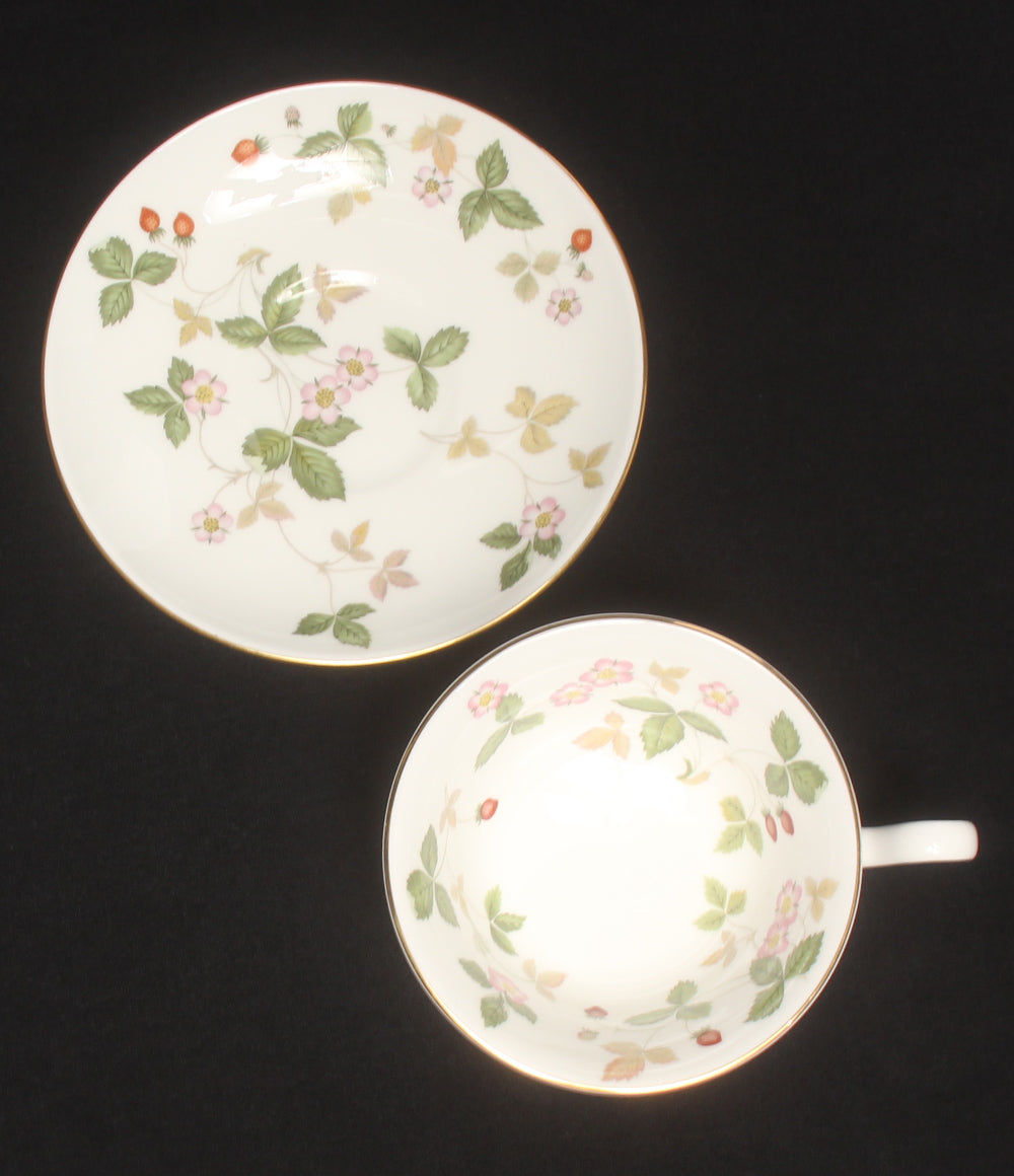 ウェッジウッド  カップ＆ソーサー 5客セット  ワイルドストロベリー Wild Strawberry       WEDGWOOD