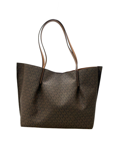 美品 MICHAEL KORS トートバッグ ロゴ レディース マイケルコース