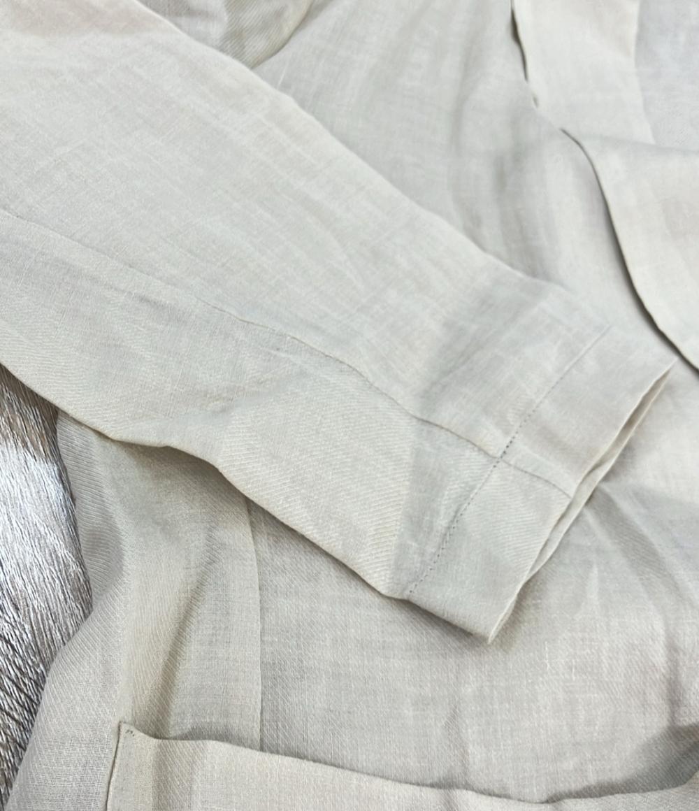 サロン シアーリネンオーバージャケット テーラードジャケット SHV-34100-A レディース SIZE M SALON