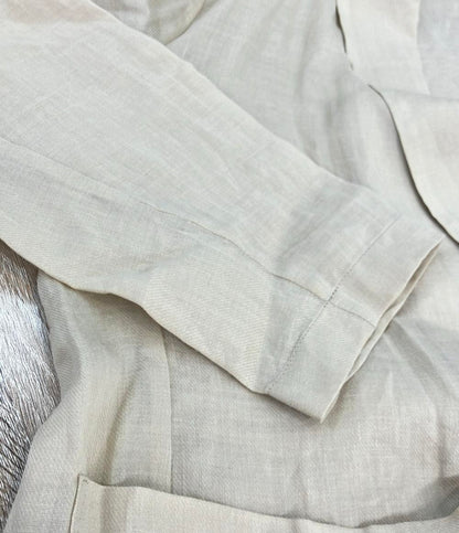 サロン シアーリネンオーバージャケット テーラードジャケット SHV-34100-A レディース SIZE M SALON