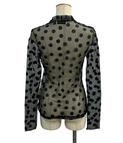 美品 ニナリッチ ポルカドットブラウス レディース SIZE M (M) NINA RICCI