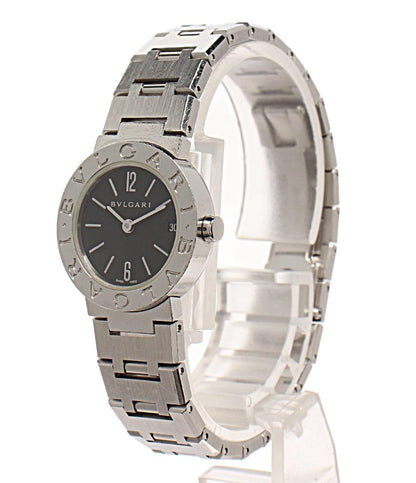 BVLGARI 腕時計 クオーツ ブラック BB23SS レディース ブルガリ