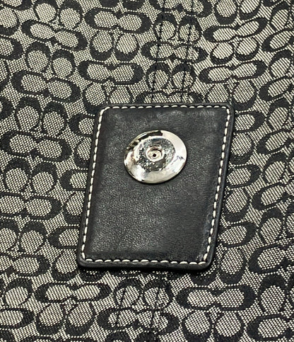 美品 COACH ショルダーバッグ 斜め掛け ミニシグネチャー 6376 レディース コーチ