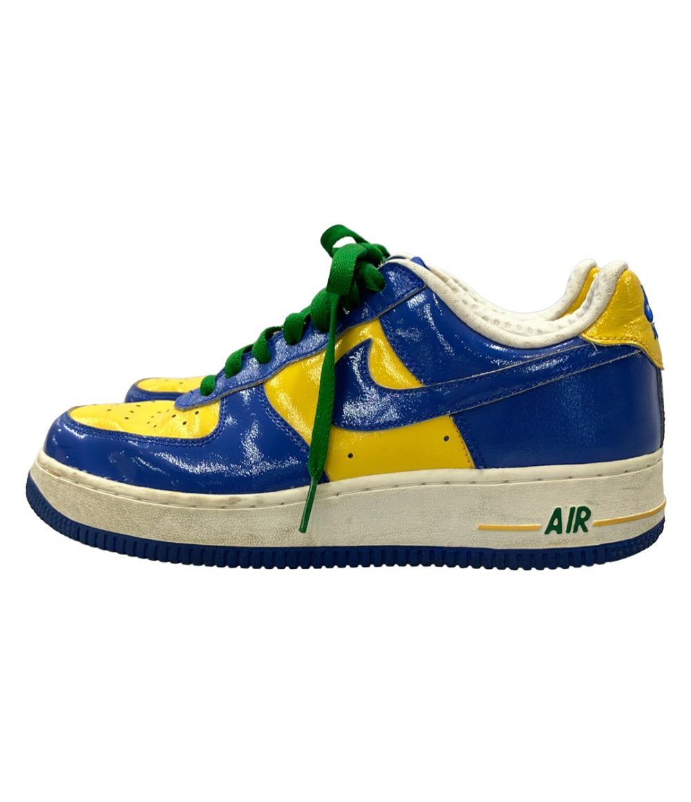 NIKE ローカットスニーカー エアフォース1 プレミアム ブラジルW杯 309096-441 メンズ レディース SIZE 25.0 ナイキ
