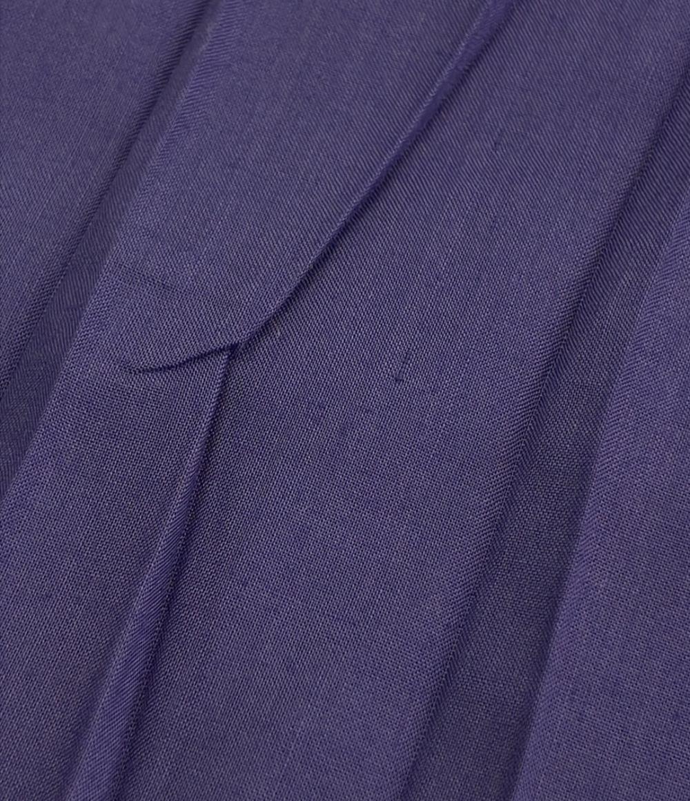 ISSEY MIYAKE 長袖 プリーツシャツ IM94-FJ935 レディース SIZE M イッセイミヤケ