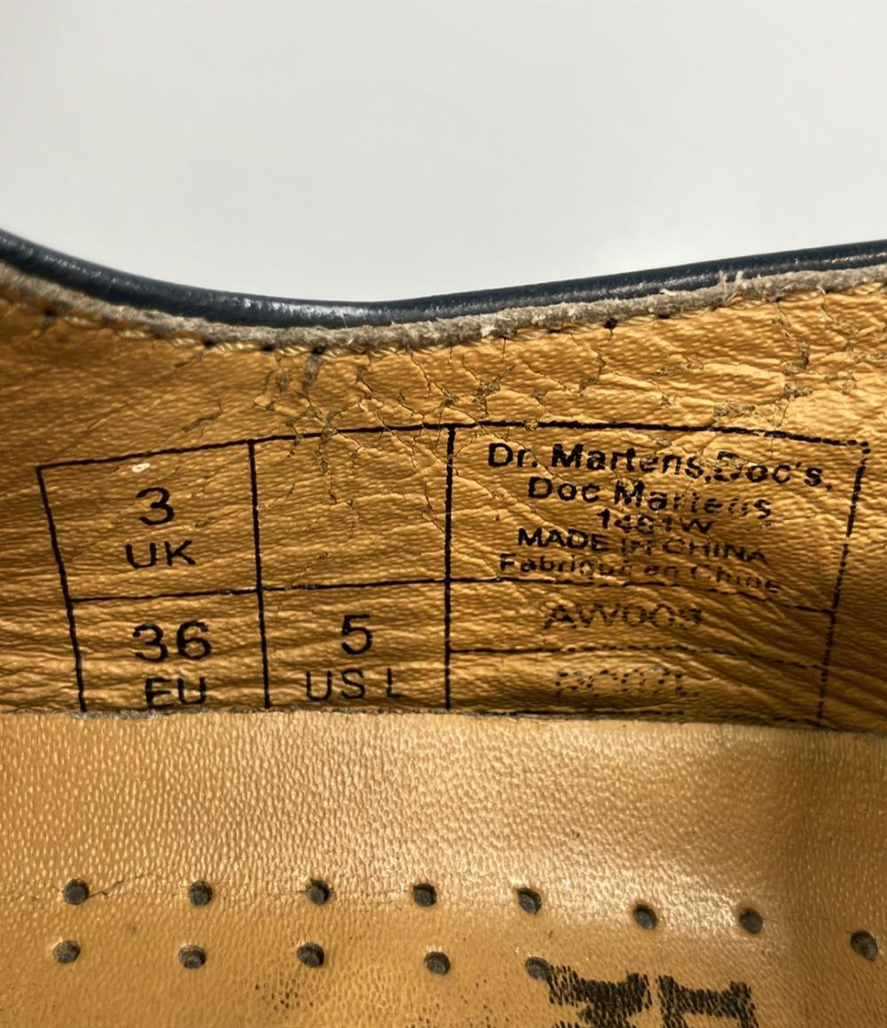 訳あり ドクターマーチン 3ホールシューズ 1461W レディース SIZE UK 3 (XS) Dr.Martens