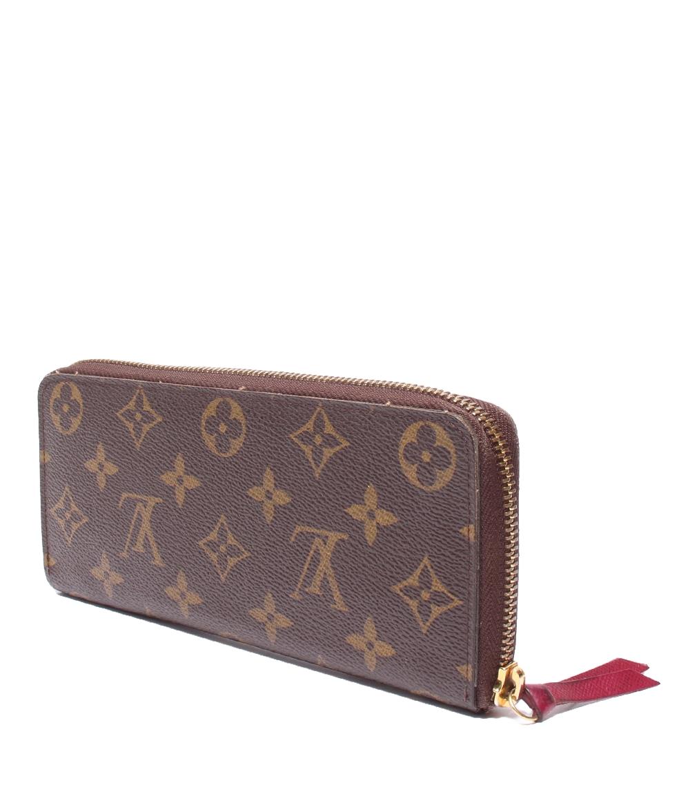 ルイヴィトン ラウンドファスナー長財布 ポルトフォイユ・クレマンス モノグラム M60472 レディース LOUIS VUITTON