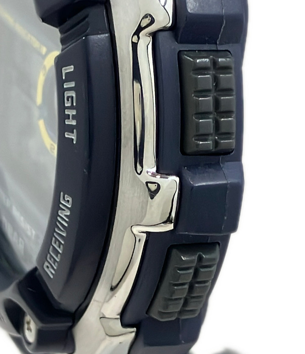 CASIO 腕時計 ウェーブセプター 電池電波 クオーツ WV-M200 メンズ カシオ