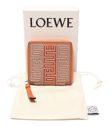 ロエベ ラウンドファスナー 二つ折り財布 レディース LOEWE