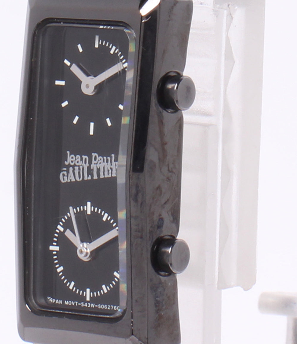 Jean Paul Gaultier 腕時計 クオーツ ブラック メンズ ジャンポール・ゴルチェ