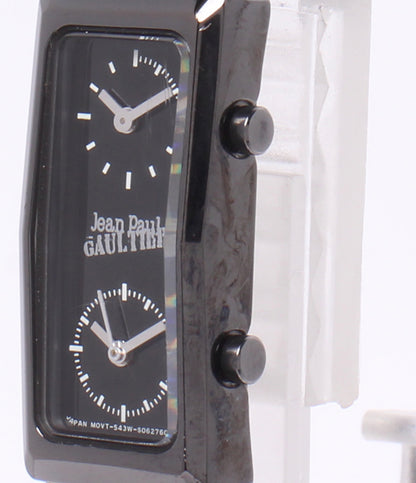 Jean Paul Gaultier 腕時計 クオーツ ブラック メンズ ジャンポール・ゴルチェ