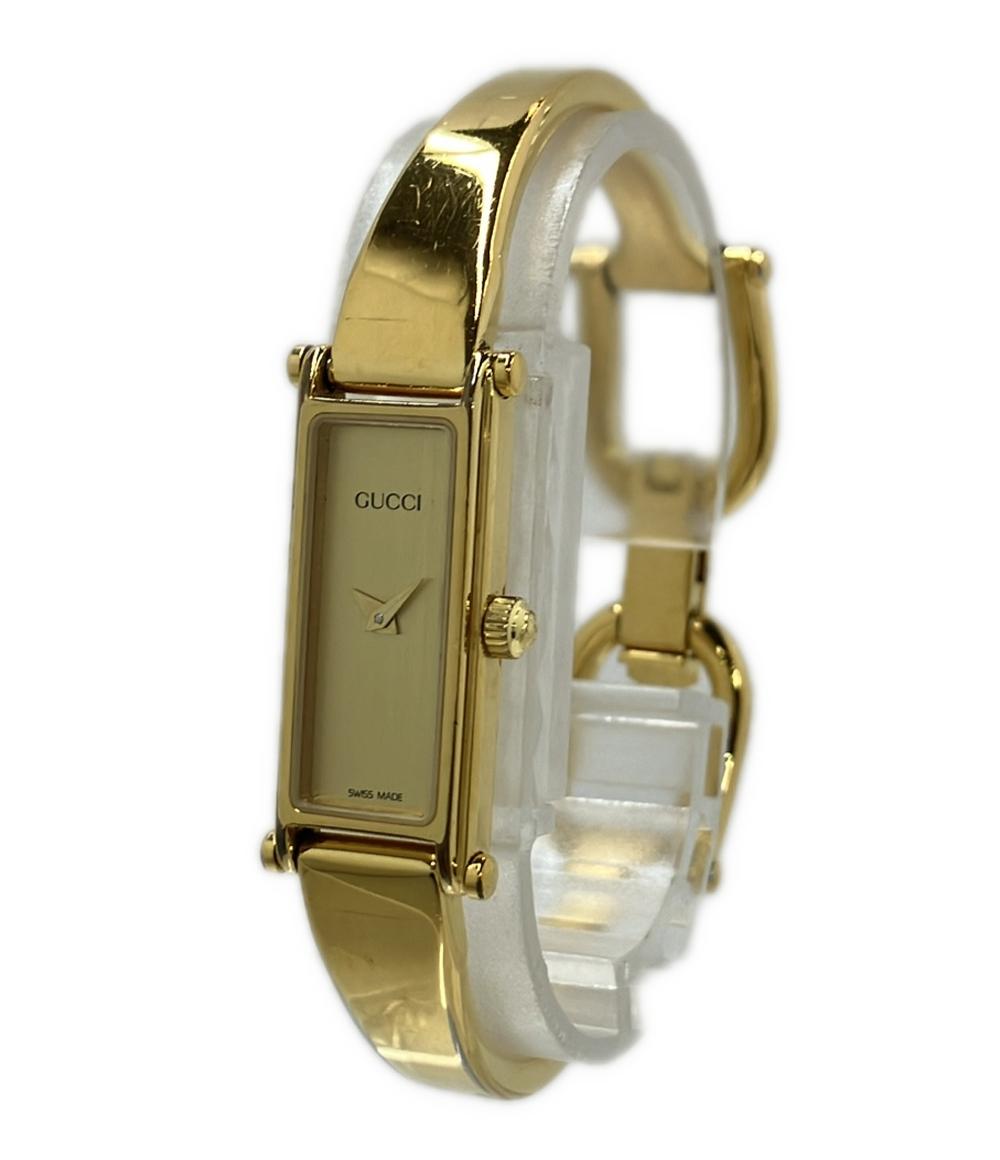 GUCCI 腕時計 クオーツ ゴールド 1500L レディース グッチ