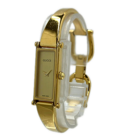 GUCCI 腕時計 クオーツ ゴールド 1500L レディース グッチ