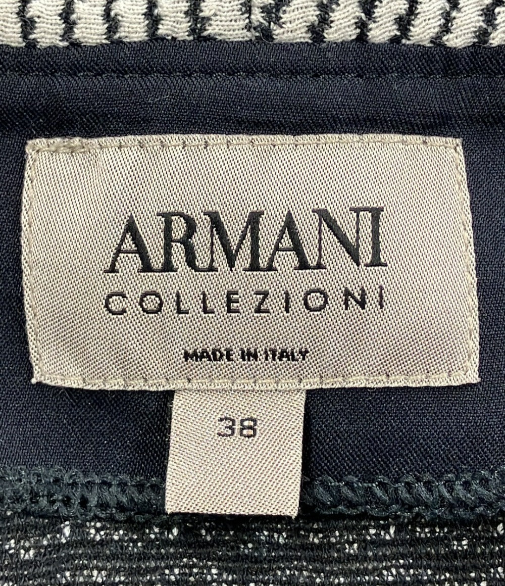 アルマーニコレッツォーニ 総柄ジャケット レディース SIZE 38 (M) ARMANI COLLEZIONI