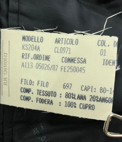 美品 サルヴァトーレフェラガモ コート ヘリンボーン メンズ SIZE 52 (XL) Salvatore Ferragamo