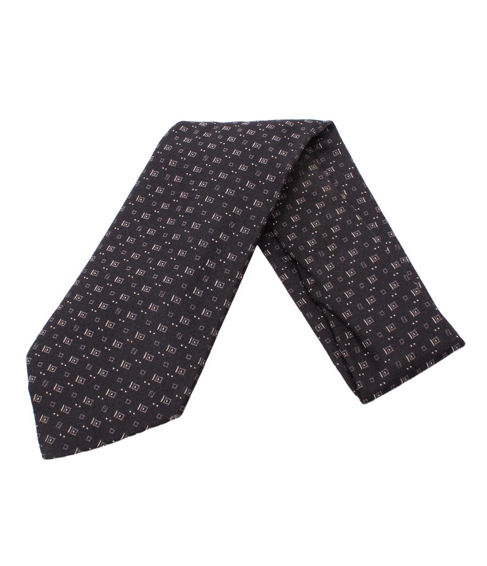 フェンディ ネクタイ シルク100％ メンズ FENDI