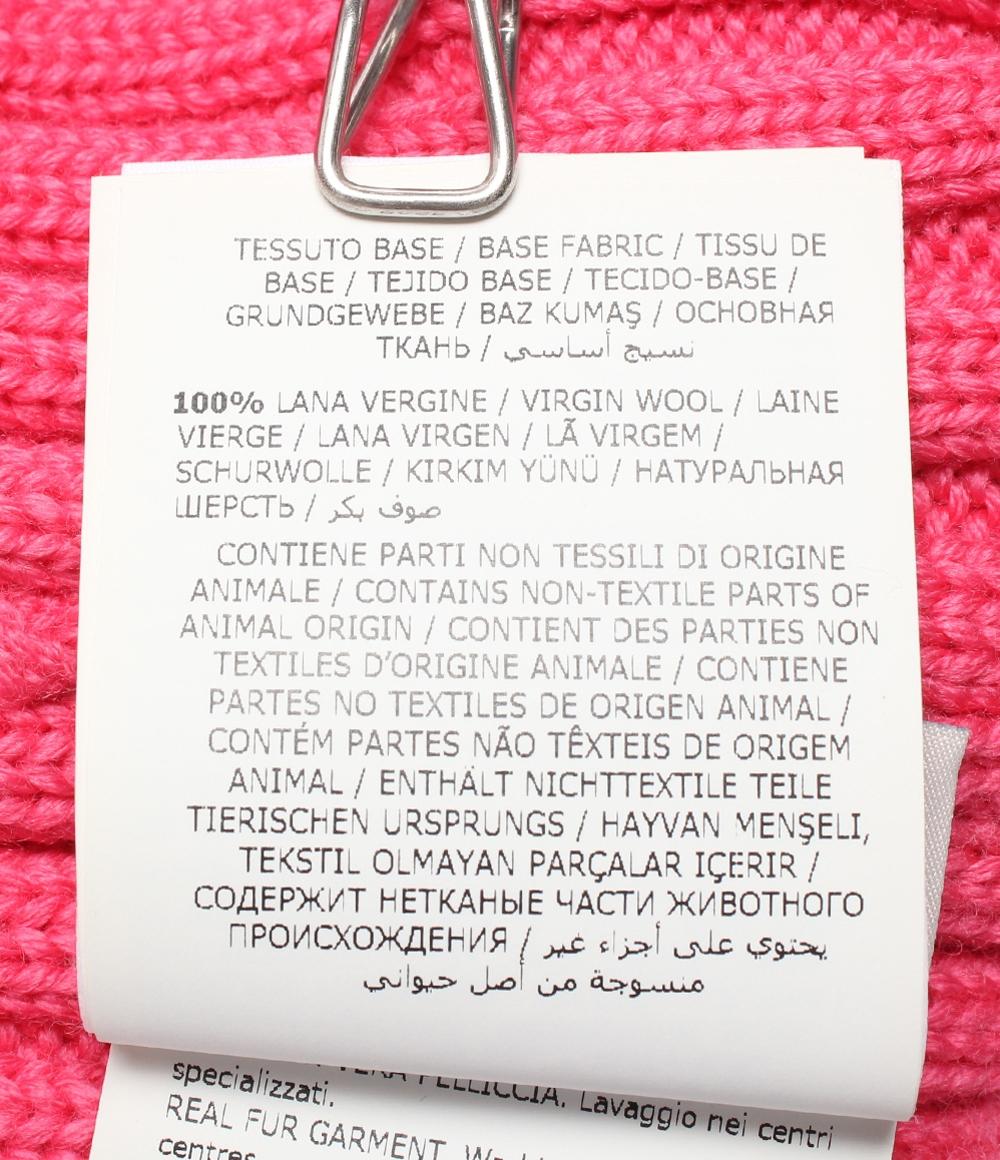 美品 MONCLER ニット帽 レディース モンクレール