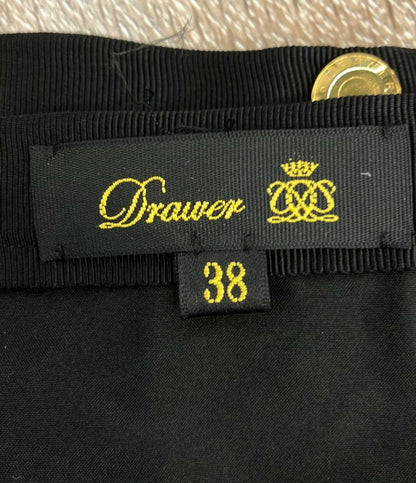 美品 Drawer フェイクレザースカート 6524-299-1695 レディース SIZE 38 (M) ドゥロワー