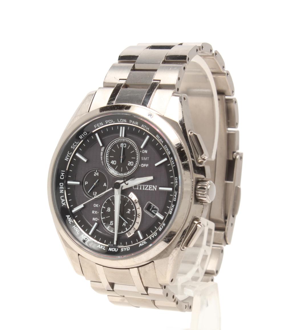 シチズン 腕時計 アテッサ ATTESA ソーラー ブラック H804-T018696 メンズ CITIZEN