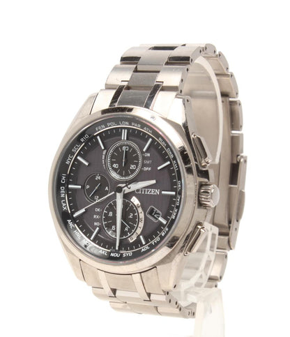 シチズン 腕時計 アテッサ ATTESA ソーラー ブラック H804-T018696 メンズ CITIZEN