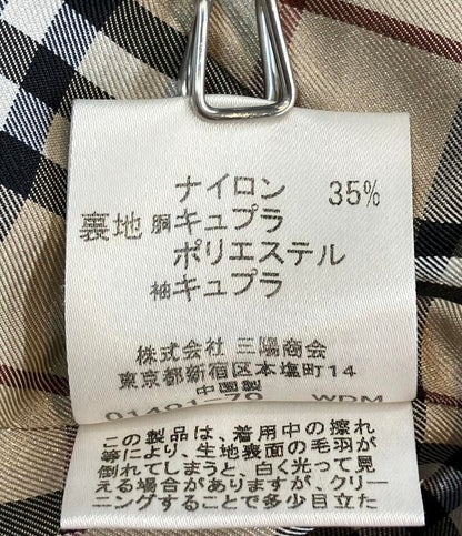 BURBERRY BLACK LABEL テーラードジャケット ベロア BMP36-114-09 メンズ SIZE M バーバリーブラックレーベル