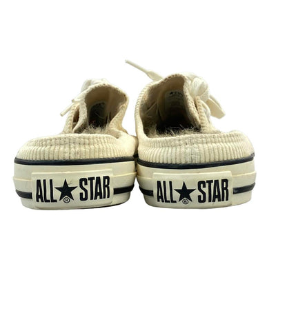 美品 CONVERSE ミュール スリップ コーデュロイ ALL STAR レディース SIZE 22.0 (XS) コンバース
