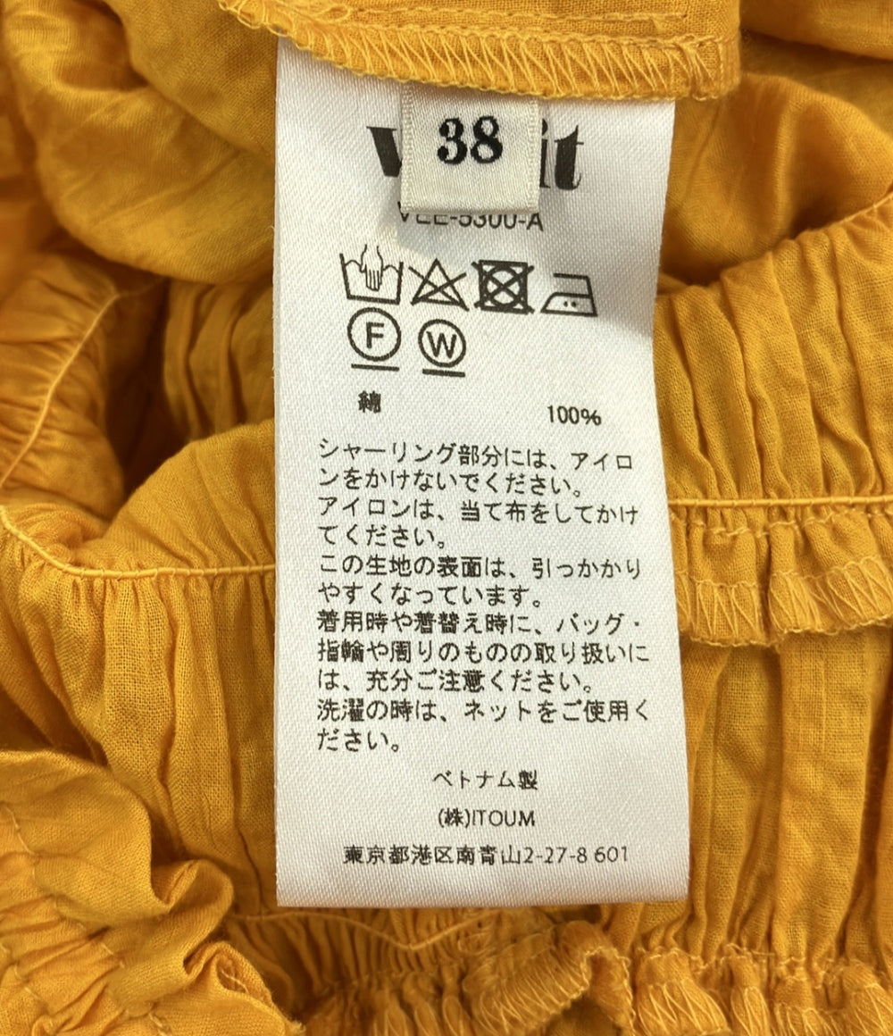 スピックアンドスパン 半袖ワンピース シャーリングドレス VEE-5300-A レディース SIZE 38 (M) Spick and Span