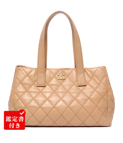 CHANEL トートバッグ ショルダーバッグ 肩掛け 9番台 ゴールド金具 ワイルドステッチ ココマーク レディース シャネル