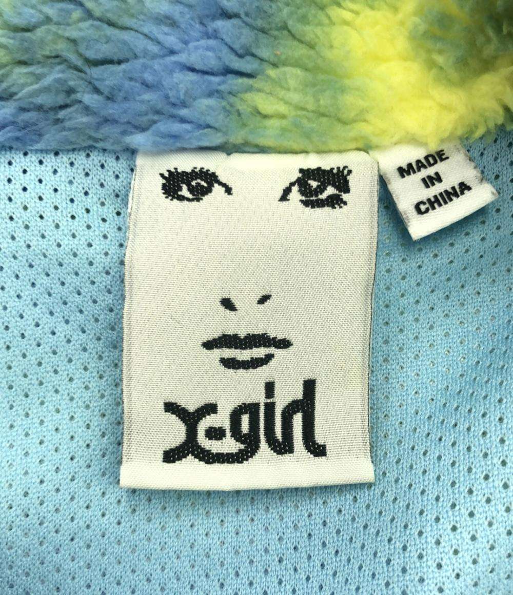 美品 エックスガール ボアフリースジャケット レディース SIZE M (XL) X-girl