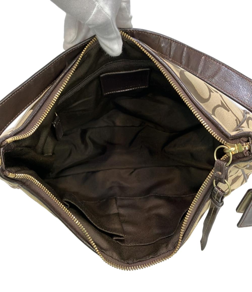 コーチ ショルダーバッグ 肩掛け ラージシグネチャー F21873 レディース COACH