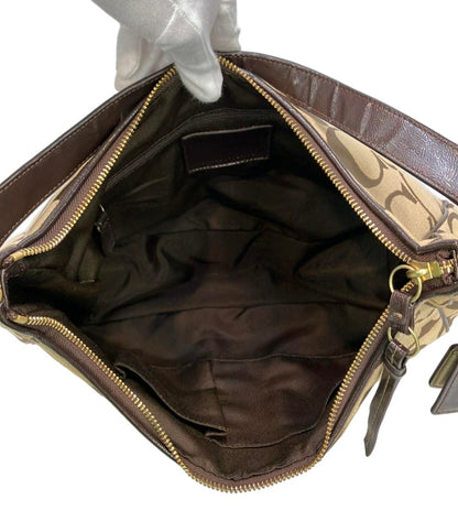 コーチ ショルダーバッグ 肩掛け ラージシグネチャー F21873 レディース COACH