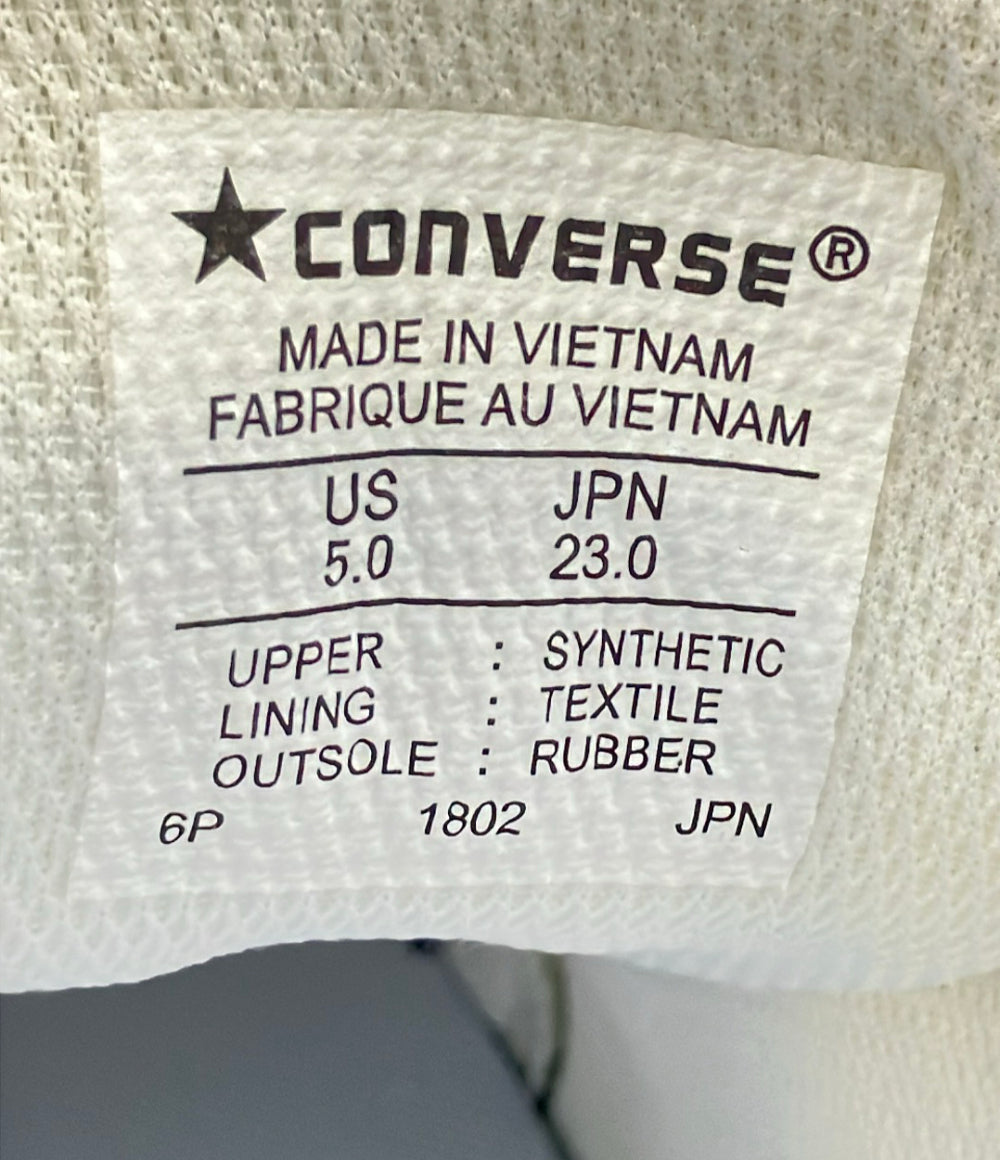 美品 CONVERSE ローカットスニーカー ゴルフシューズ レディース SIZE 23.0 (M) コンバース