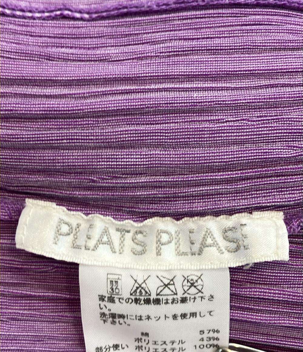 PLEATS PLEASE ジャケット  プリーツ加工 pp81-jd821 レディース SIZE 3 (L) プリーツプリーズ