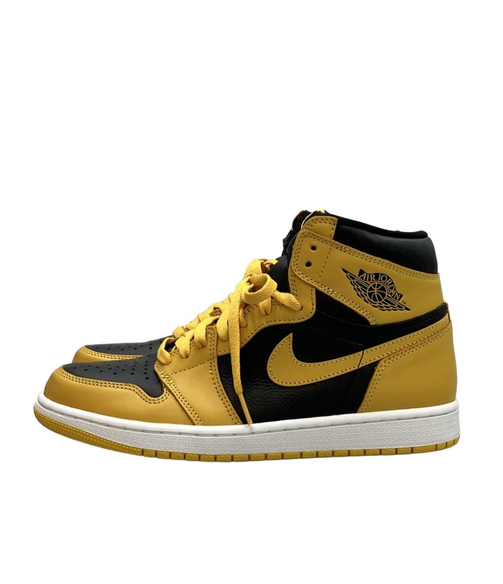 美品 Air Jordan NIKE ハイカットスニーカー パラン エアジョーダン1 レトロ ハイ OG 555088-701 メンズ SIZE 27.5 (L) エアジョーダン ナイキ