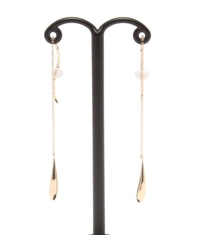 美品 ヨンドシー ピアス K10 レディース 4℃