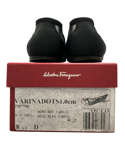Salvatore Ferragamo パンプス フラットシューズ レディース SIZE 8 1/2 サルヴァトーレフェラガモ
