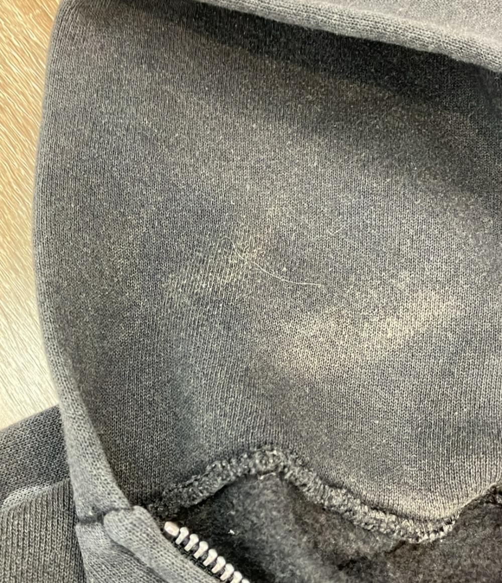 訳あり HARLEY DAVIDSON パーカー 長袖 スウェット フルジップ  ロゴ  バックプリント 00SS USA製 メンズ SIZE 3XL ハーレーダビッドソン