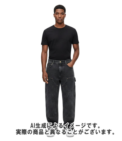 LOUIS VUITTON モノグラム カーペンター デニムパンツ RM241Q CHX HQD45W メンズ SIZE 30 ルイ・ヴィトン