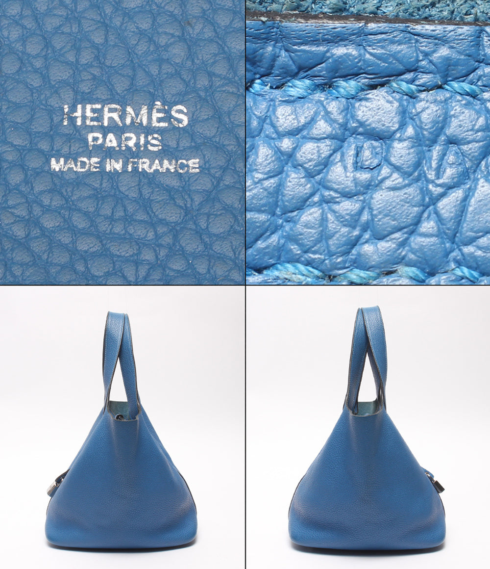 HERMES ハンドバッグ D刻印 シルバー金具 ピコタンロックMM レディース エルメス